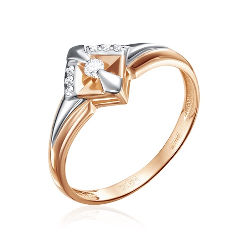 

Кольцо из золота р. , Vesna jewelry 1908-251-00-00, бриллиант, 1908-251-00-00