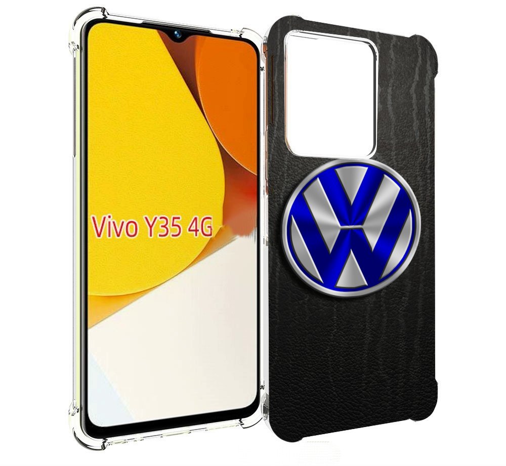 

Чехол MyPads volkswagen-3 для Vivo Y35 4G 2022 / Vivo Y22, Прозрачный, Tocco