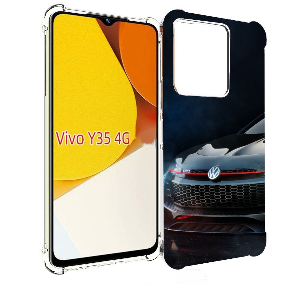 

Чехол MyPads volkswagen 2 мужской для Vivo Y35 4G 2022 / Vivo Y22, Прозрачный, Tocco