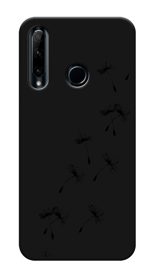 

Чехол Awog на Honor 10i "Летящие одуванчики", Черный, 68852-1