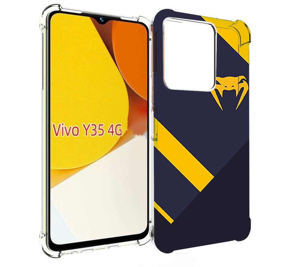 

Чехол MyPads venum мужской для Vivo Y35 4G 2022 / Vivo Y22, Прозрачный, Tocco