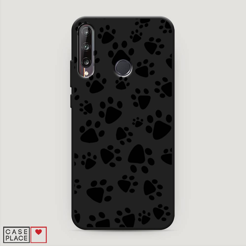 

Чехол Awog на Huawei Y7p "Лапки черные", Черный, 6103352-1