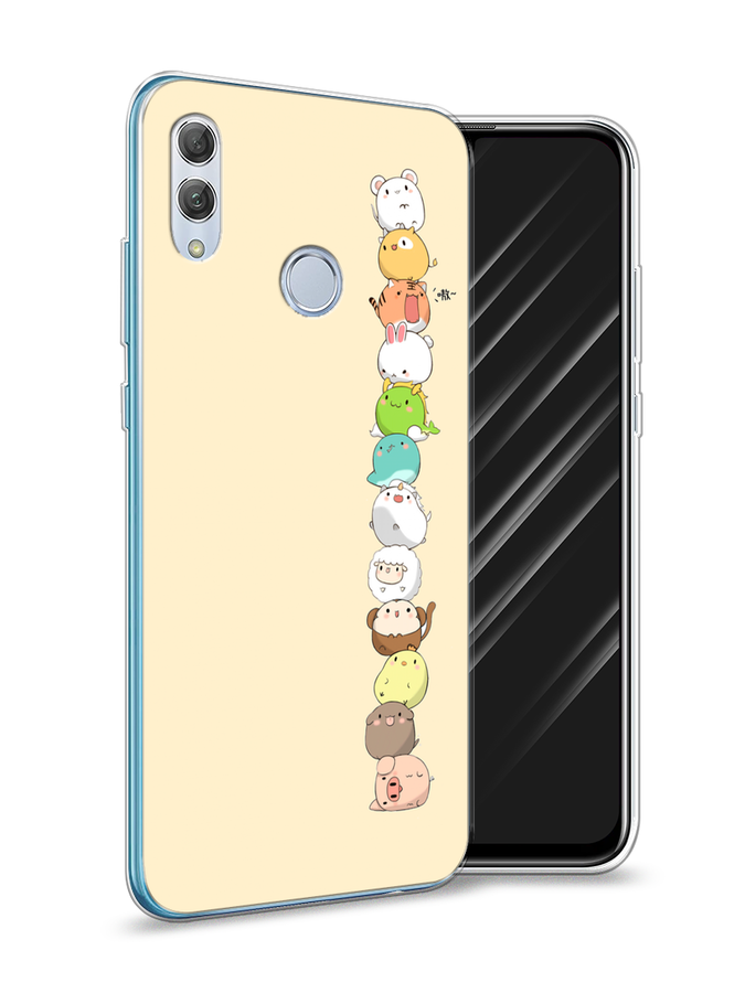 

Чехол Awog на Honor 10 Lite "Питомцы Чиби", Желтый, 67550-2