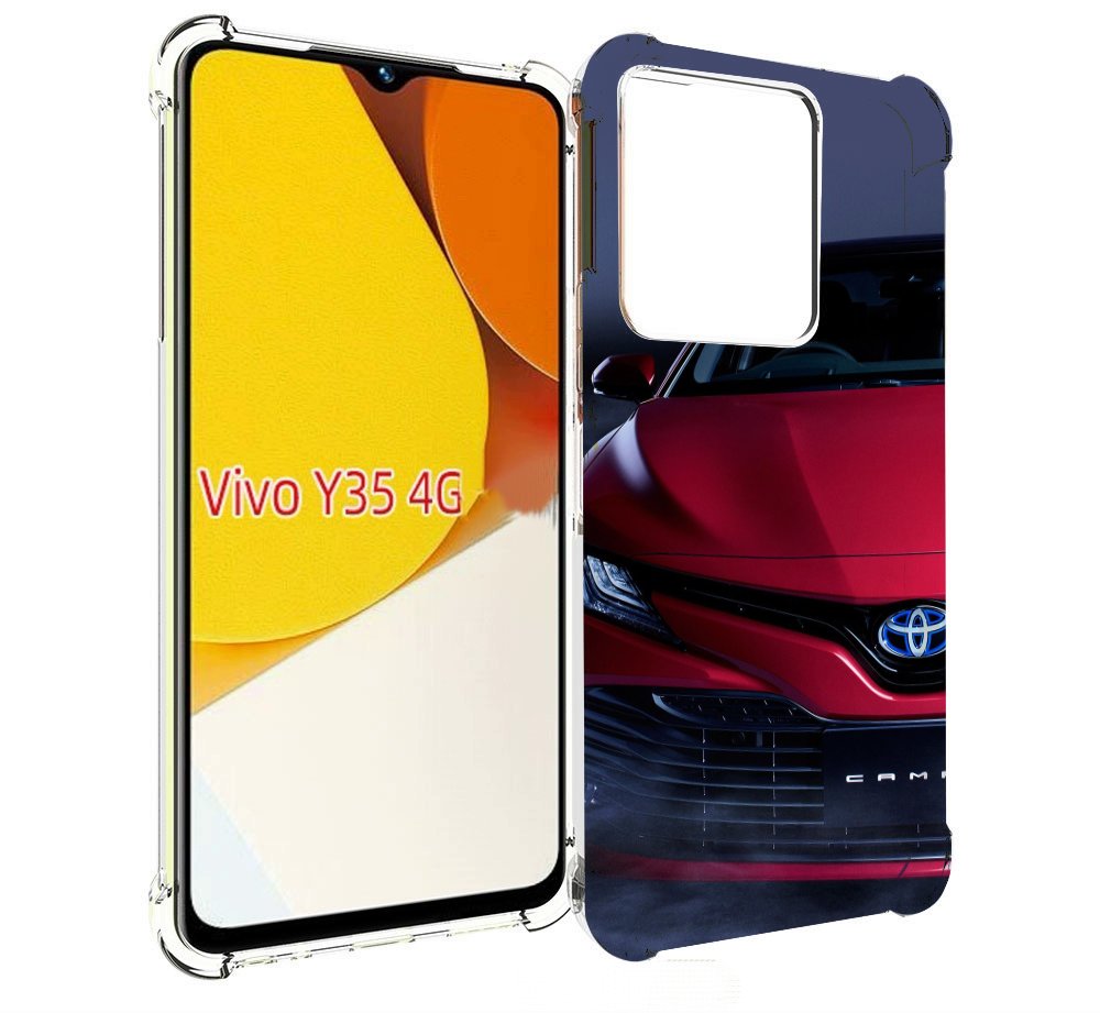 

Чехол MyPads toyota 1 для Vivo Y35 4G 2022 / Vivo Y22, Прозрачный, Tocco