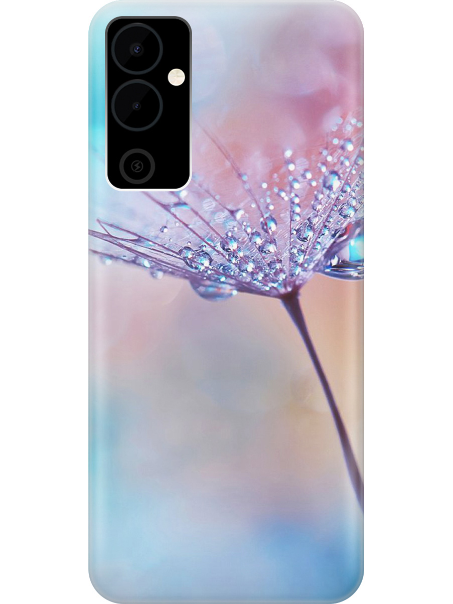 

Силиконовый чехол на Tecno Pova Neo 2 "Капелька на одуванчике", Голубой;розовый, 20001476