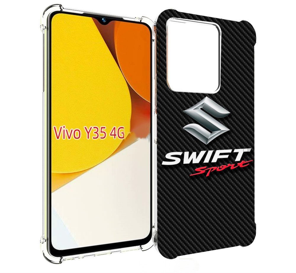 

Чехол MyPads suzuki 1 мужской для Vivo Y35 4G 2022 / Vivo Y22, Прозрачный, Tocco