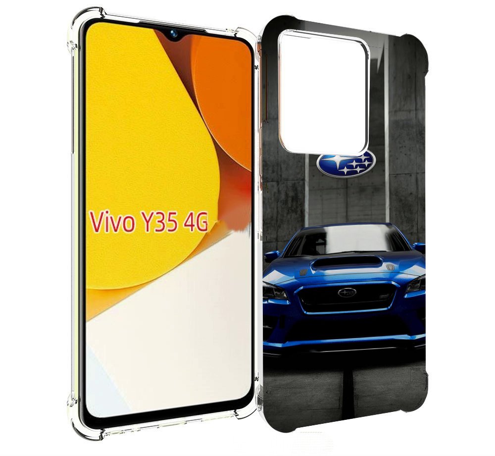 

Чехол MyPads subaru 1 мужской для Vivo Y35 4G 2022 / Vivo Y22, Прозрачный, Tocco