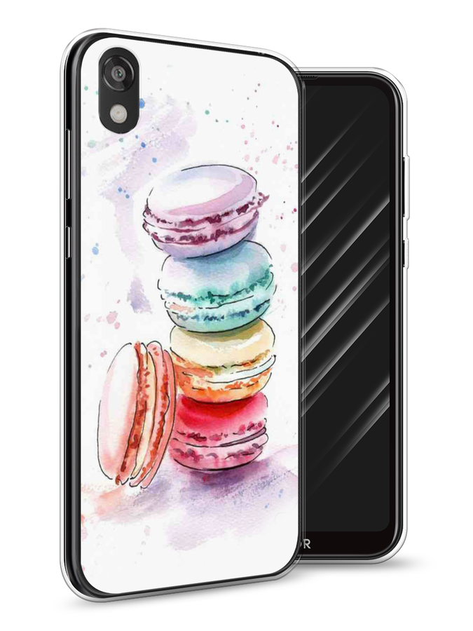 

Чехол Awog на Huawei Y5 2019 "Пирамидка макарони 2", Желтый, 69050-10