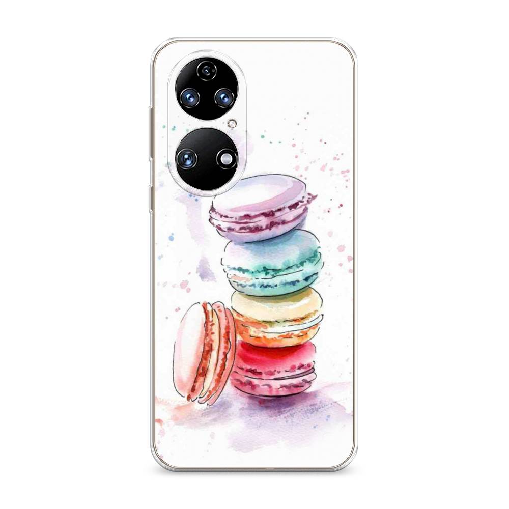 

Чехол Awog на Huawei P50 "Пирамидка макарони 2", Желтый, 6104950-10