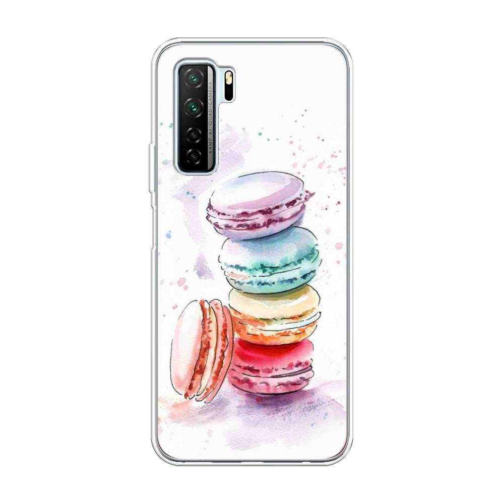 

Чехол Awog на Huawei P40 lite 5G "Пирамидка макарони 2", Желтый, 6103050-10