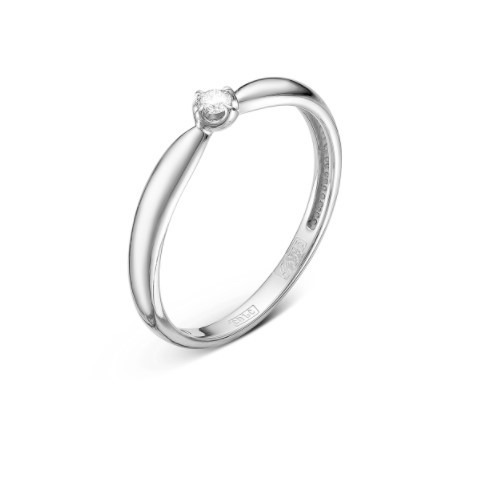 

Кольцо из золота р. 17 Vesna jewelry 1054-251-00-00, бриллиант, 1054-251-00-00