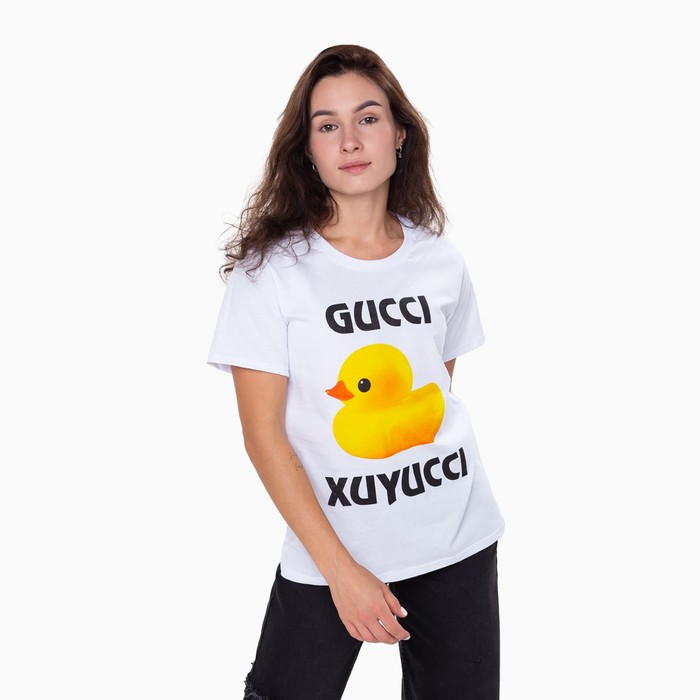 

Футболка женская Tusi 9109770 белая 44 RU, Белый, 9109770