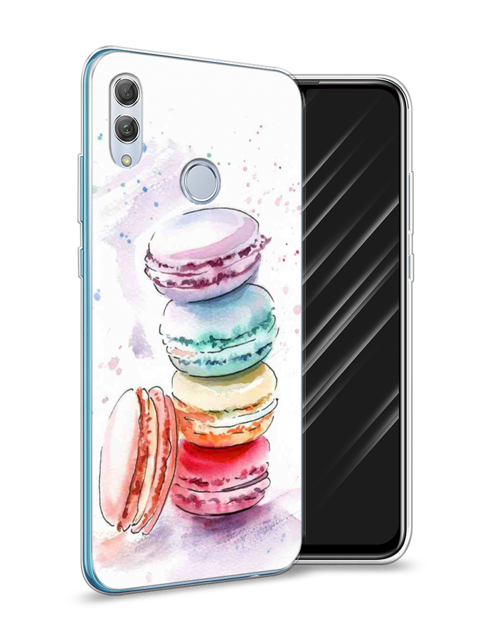

Чехол Awog на Huawei P Smart 2019 "Пирамидка макарони 2", Желтый, 67250-10