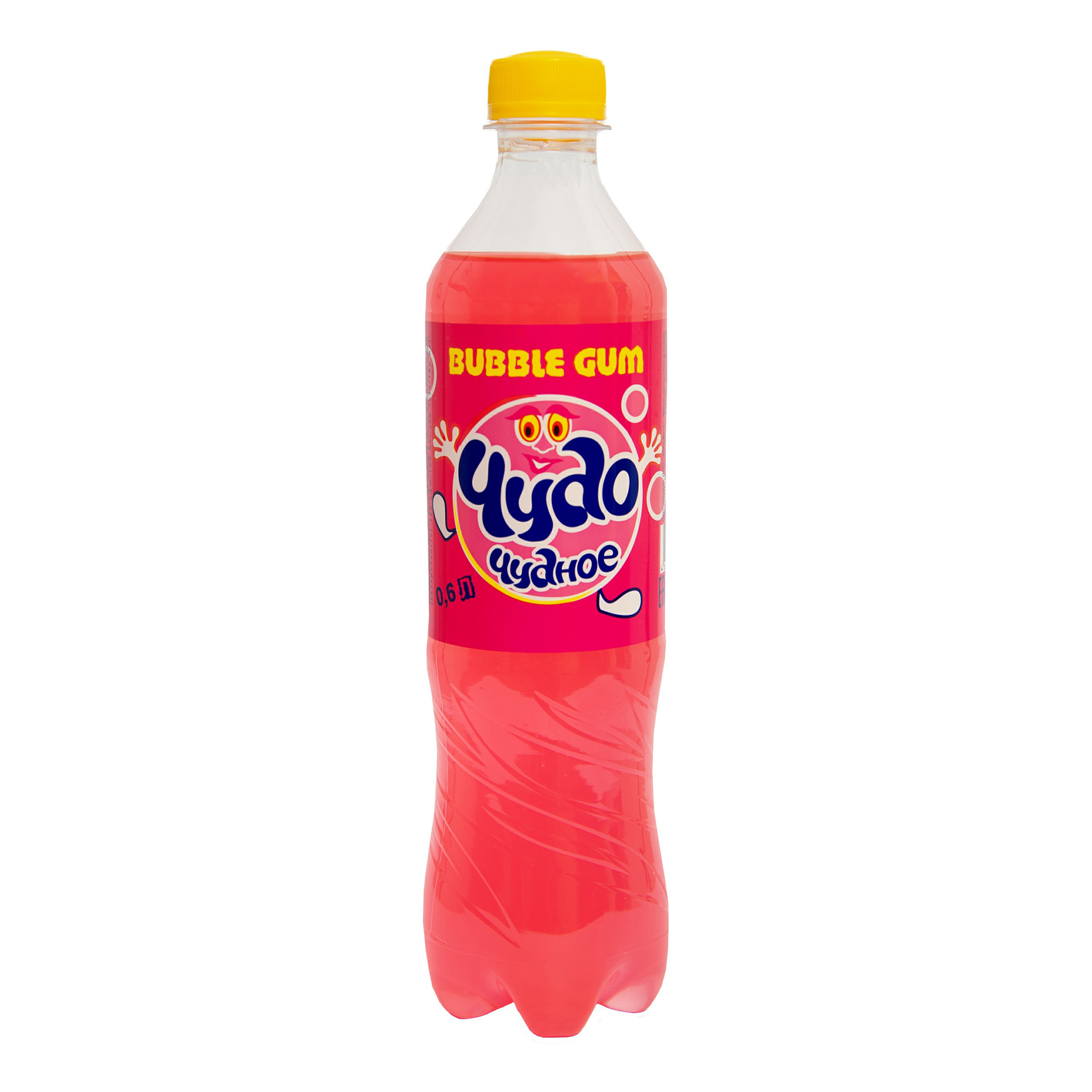 

Газированный напиток Юсил Чудо чудное Bubble Gum 0,6 л