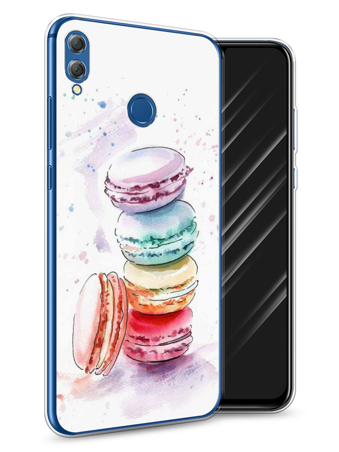 

Чехол Awog на Honor 8X "Пирамидка макарони 2", Желтый, 66750-10