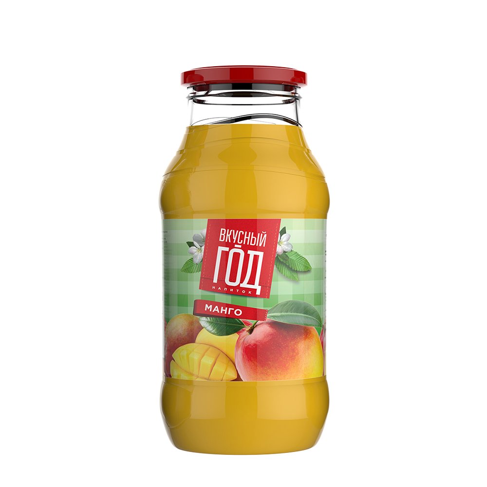 фото Напиток сокосодержащий barinoff вкусный год манго с мякотью 1,8 л
