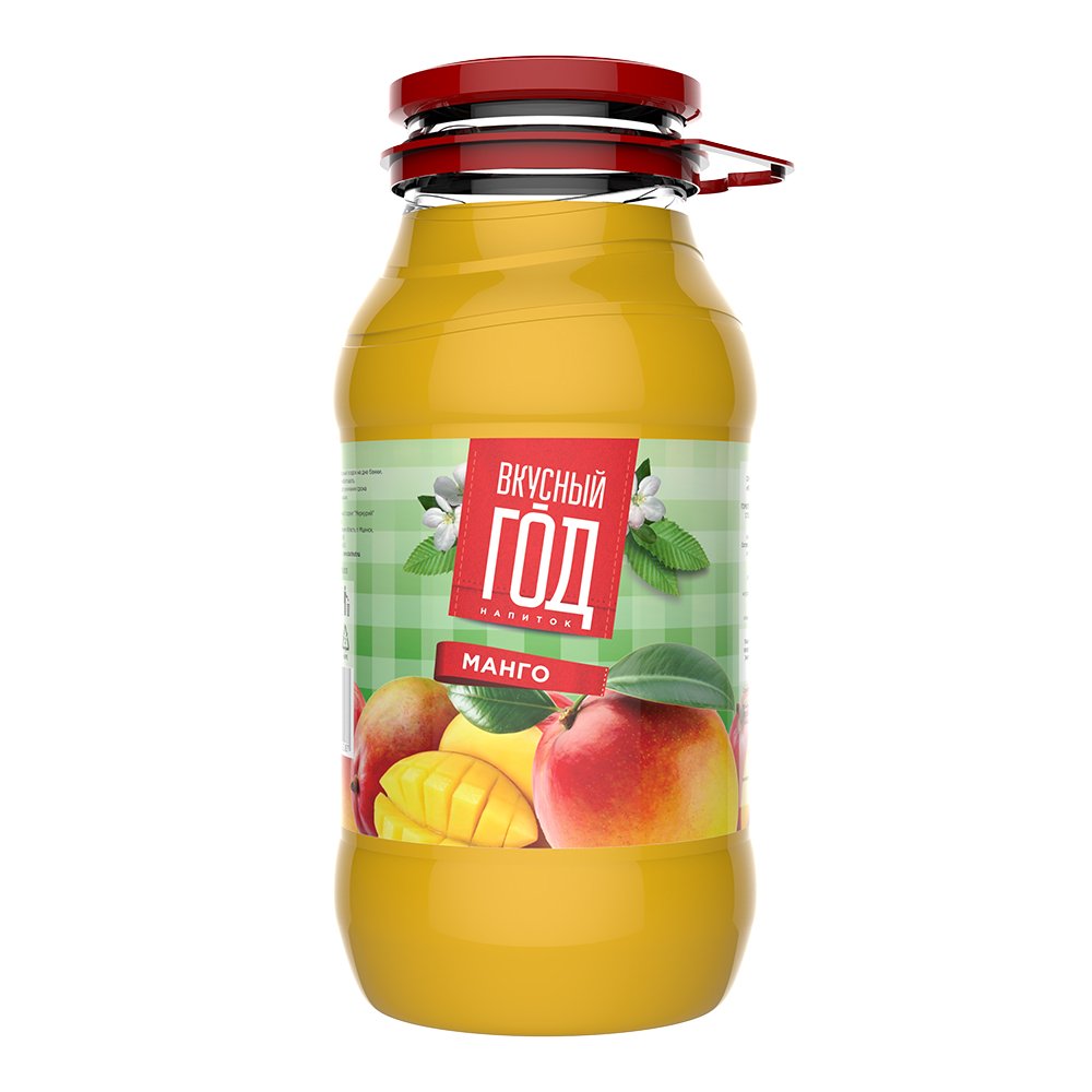 Напиток сокосодержащий Barinoff Вкусный год манго с мякотью 1,8 л
