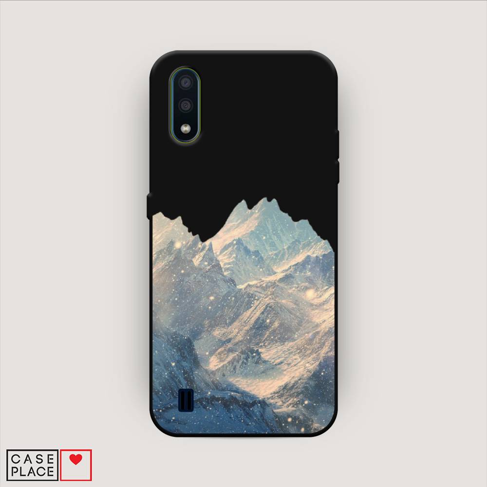 

Чехол Awog на Samsung Galaxy M01 / Самсунг M01 "Горы арт 2", Серый, 2101152-1