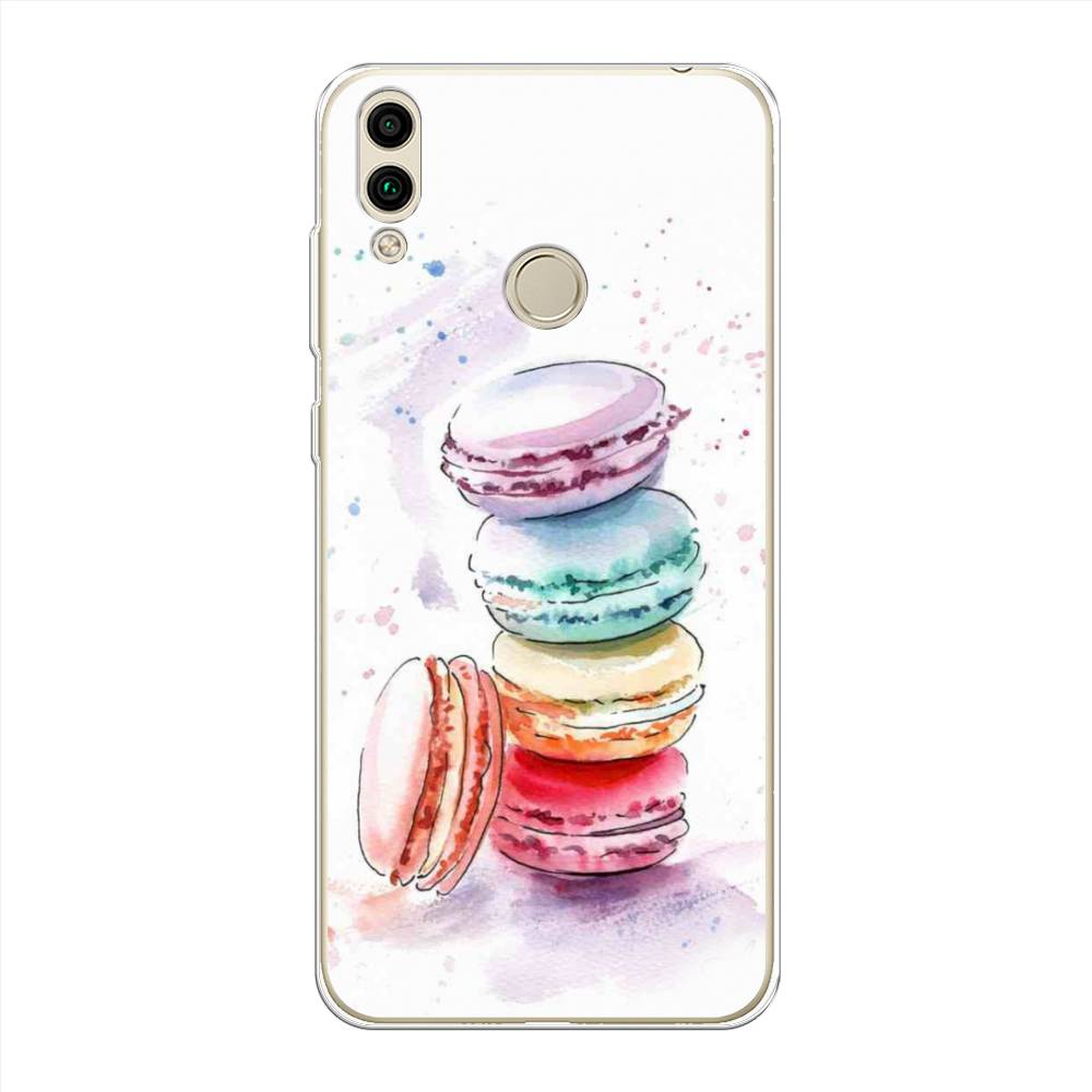 

Чехол Awog на Honor 8C "Пирамидка макарони 2", Желтый, 67150-10
