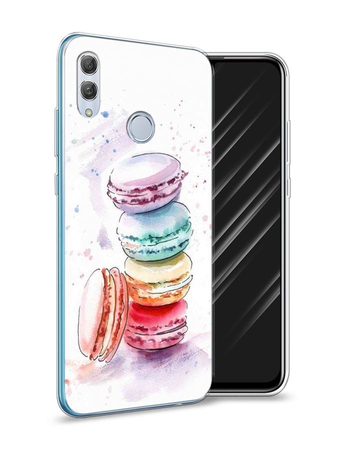 

Чехол Awog на Honor 10 Lite "Пирамидка макарони 2", Желтый, 67550-10