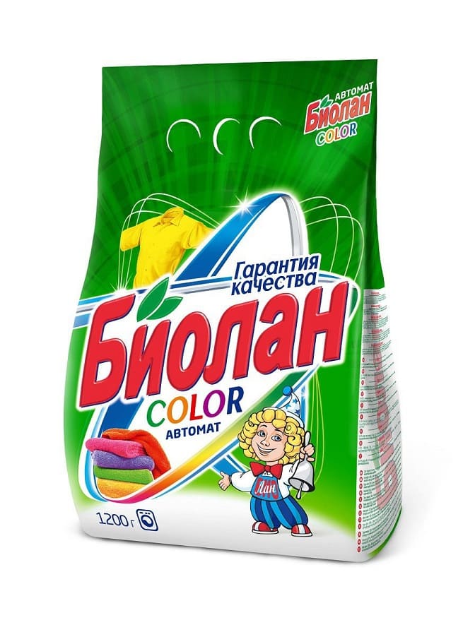 фото Стиральный порошок биолан color