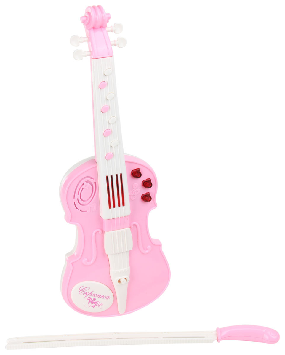фото Музыкальный инструмент наша игрушка скрипка 200029005
