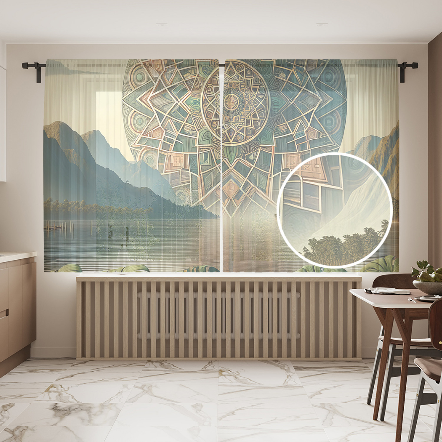 

Тюль JoyArty Природа в мире фантазий 145х180, tul_sd3115_145x180