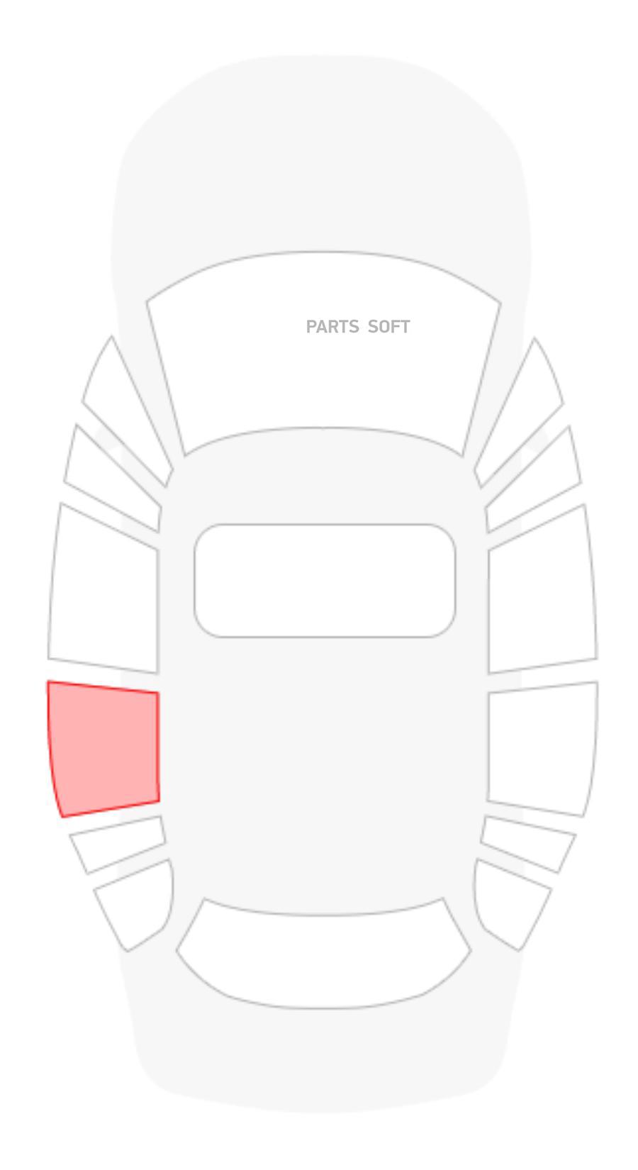 Стекло Fiat Ducato (Елабуга) Заднее Левое Тз 1994- Шелк 812X820 KMK GLASS fats0014 100049352475