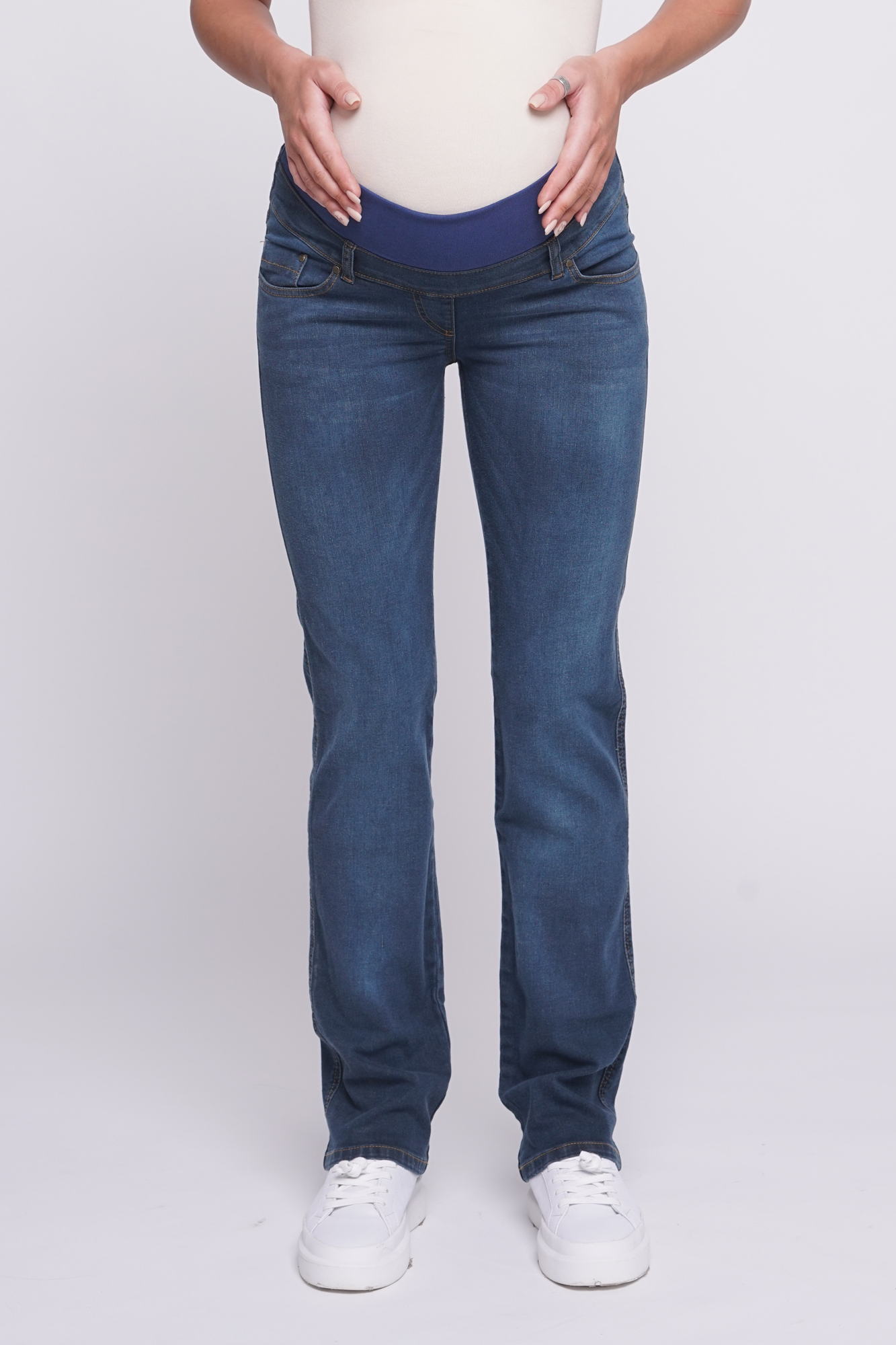 фото Джинсы для беременных женские mama's fantasy 01849 т ds192 синие l