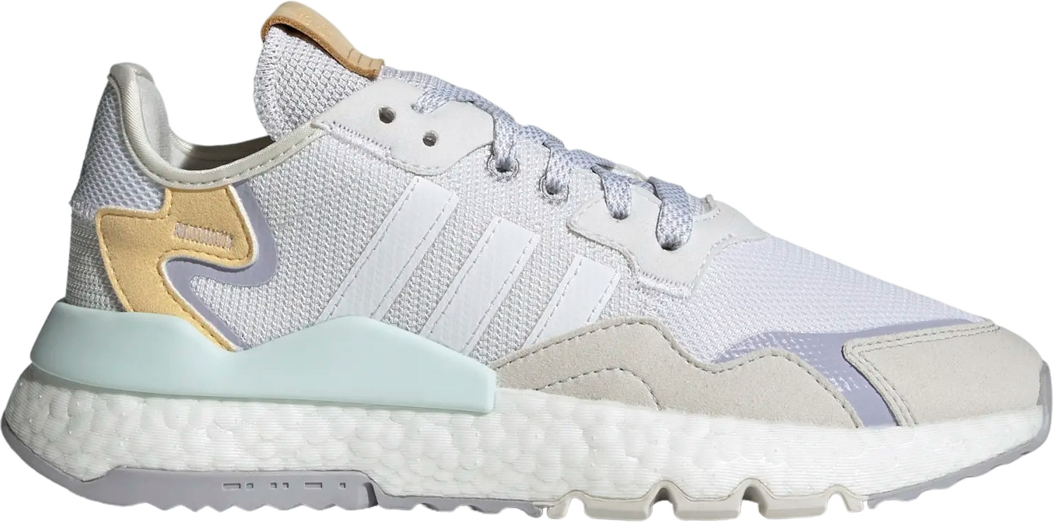 

Кроссовки женские Adidas Nite Jogger W белые 5 UK, Nite Jogger W