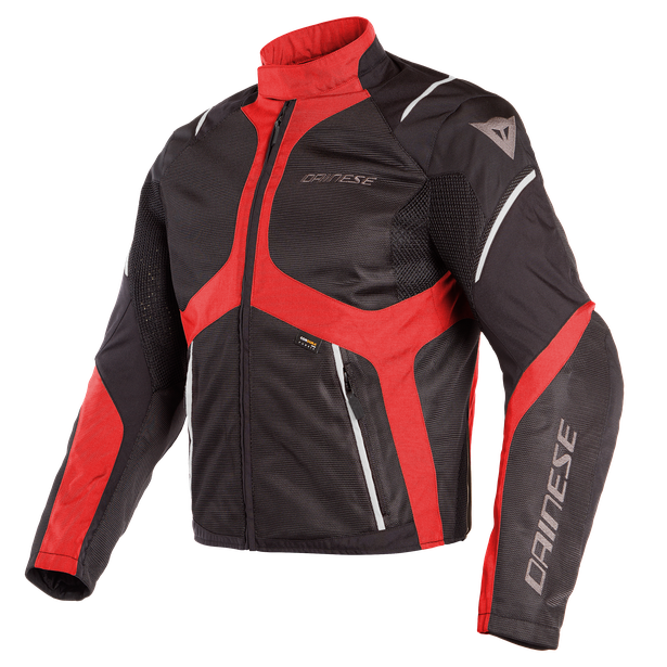 

Куртка текстильная Dainese SAURIS D-DRY Black/Tour-Red/Light-Gray р.60