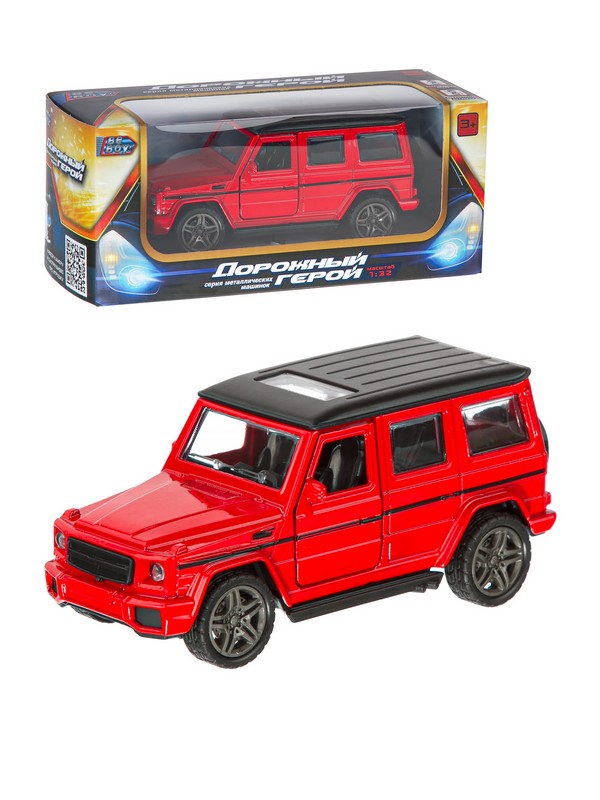 

Машинка BeBoy инерционная IT107383, Красный