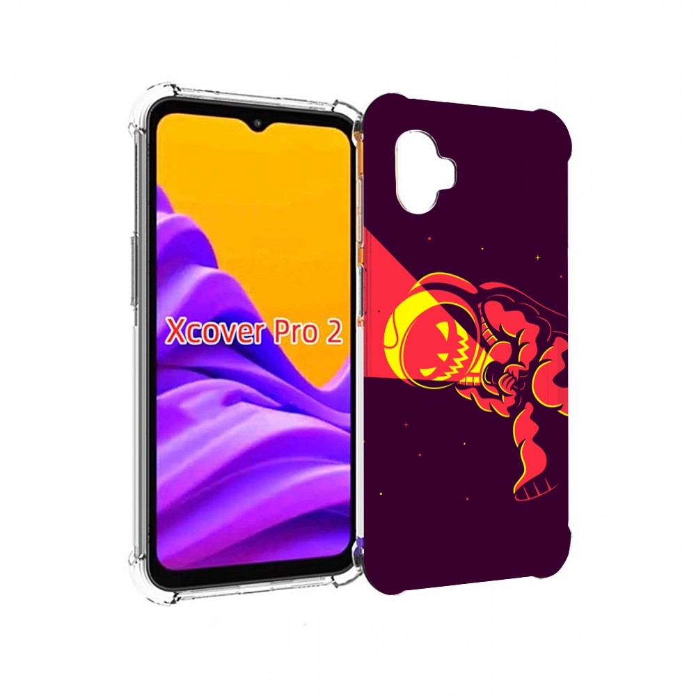 

Чехол MyPads космонавт-в-хеллуин для Samsung Galaxy Xcover Pro 2, Прозрачный, Tocco