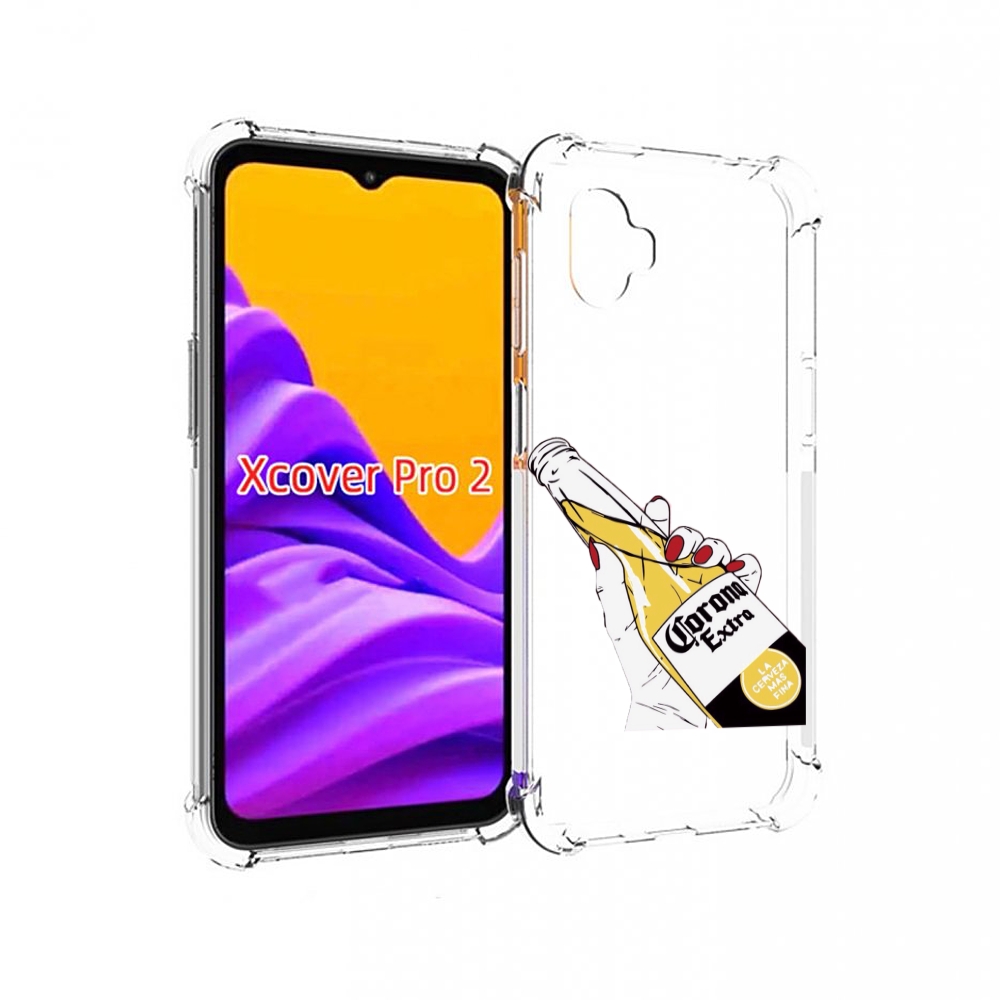 Чехол MyPads корона екстра для Samsung Galaxy Xcover Pro 2