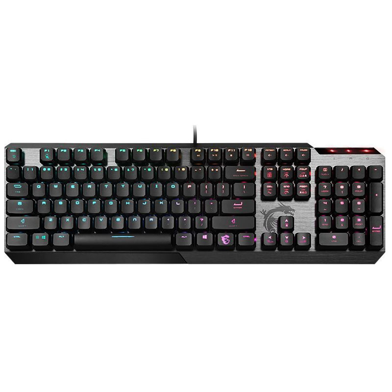 фото Игровая клавиатура msi vigor gk50 low profile ru black (s11-04ru225-ga7)