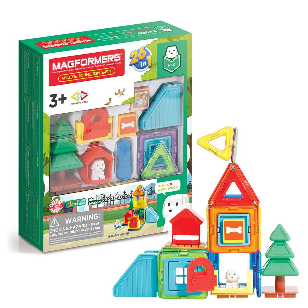 фото Магнитный конструктор magformers 705011 milo's mansion set