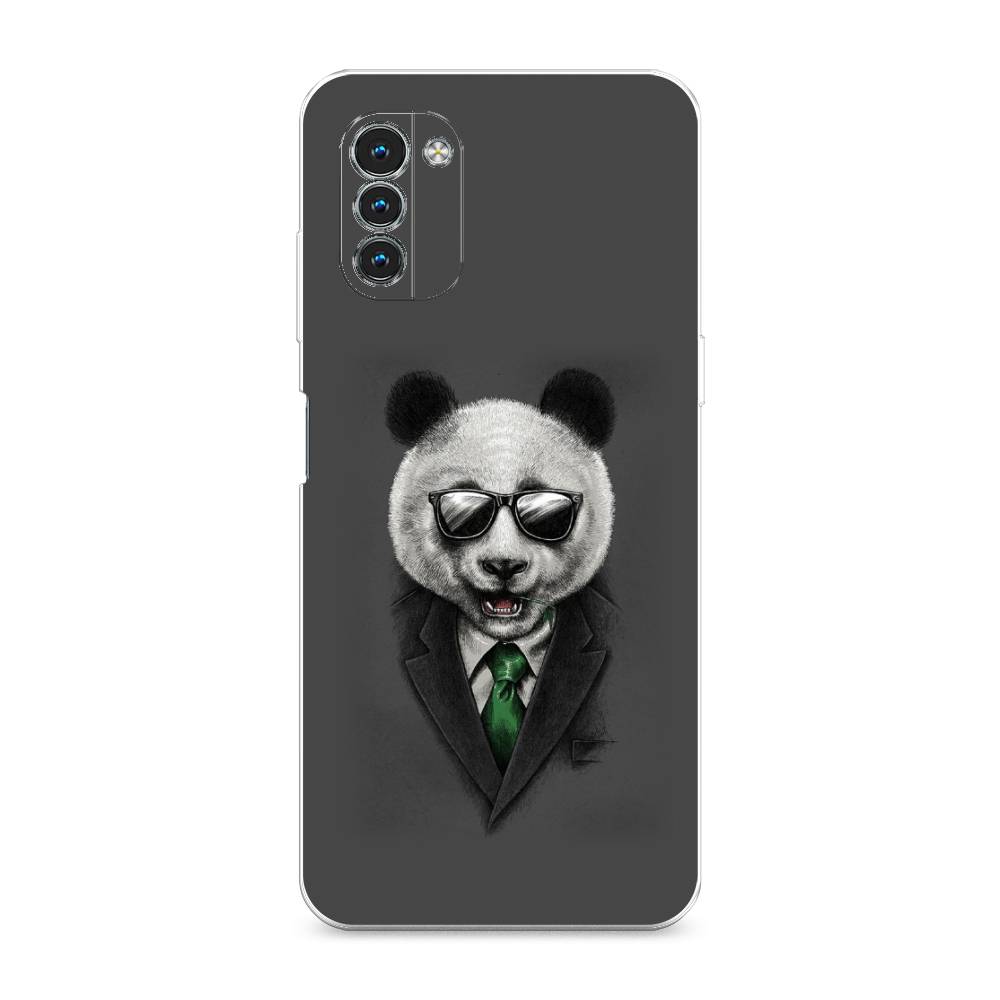 

Чехол Awog на Nokia G21 / Нокиа G21 "Деловая панда", Разноцветный, 125050-10