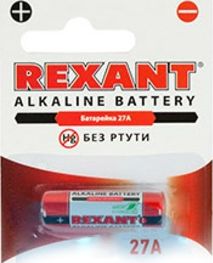 Элемент питания 27A 12V Rexant 176₽