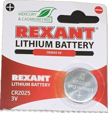 

Батарейка литиевая СR2025 Rexant