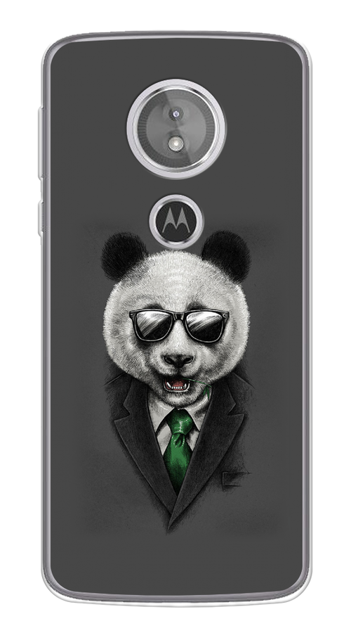 

Чехол Awog на Motorola Moto G6 Play / Моторола Мото G6 Плэй "Деловая панда", Разноцветный, 240950-10