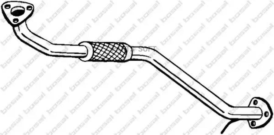 

BOSAL Приемная труба без катализатора DAEWOO Lanos BOSAL 823-869