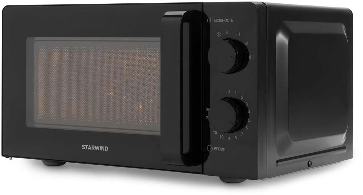 

Микроволновая печь StarWind SMW4520, 700Вт, 20л, черный
