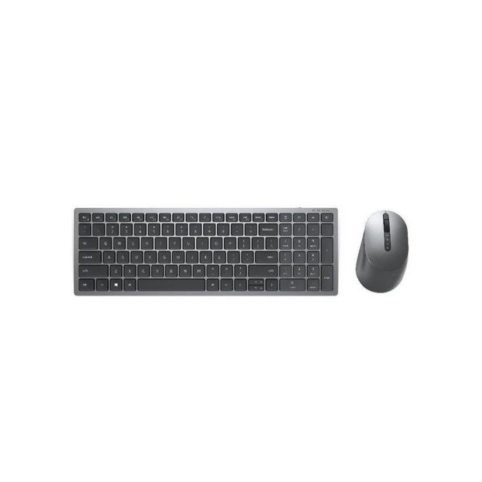 Комплект клавиатура и мышь Dell KM7120W Silver/Gray (580-AIWS)