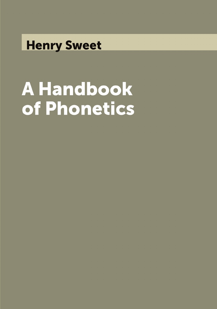 

A Handbook of Phonetics