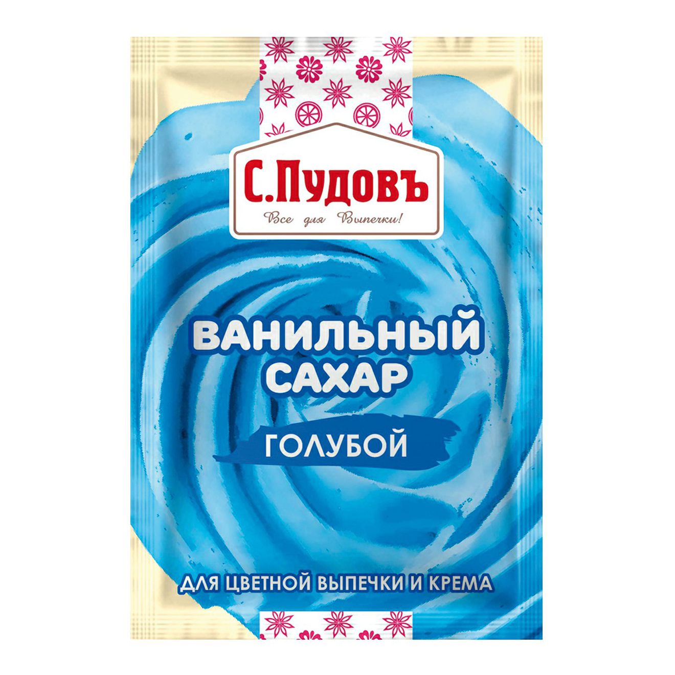 

Ванильный сахар С.Пудовъ голубой 8 г