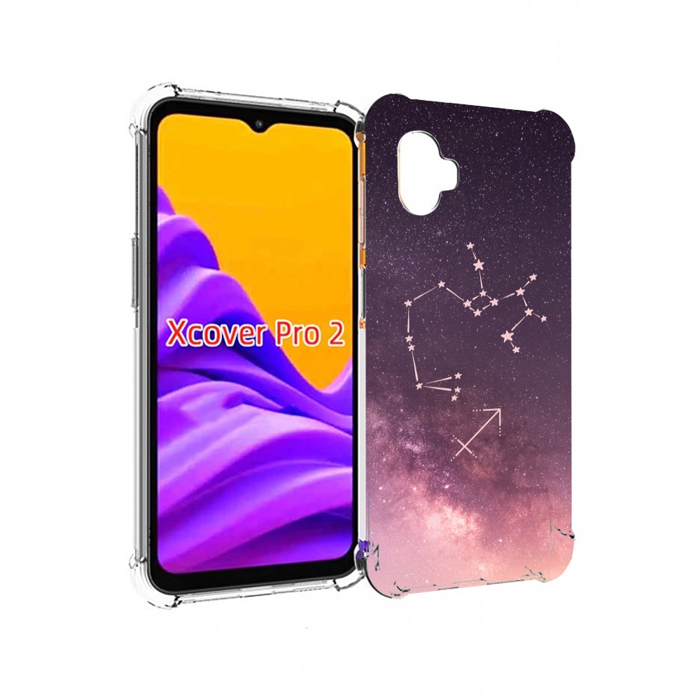 

Чехол MyPads знак-зодиака-стрелец-2 для Samsung Galaxy Xcover Pro 2, Прозрачный, Tocco
