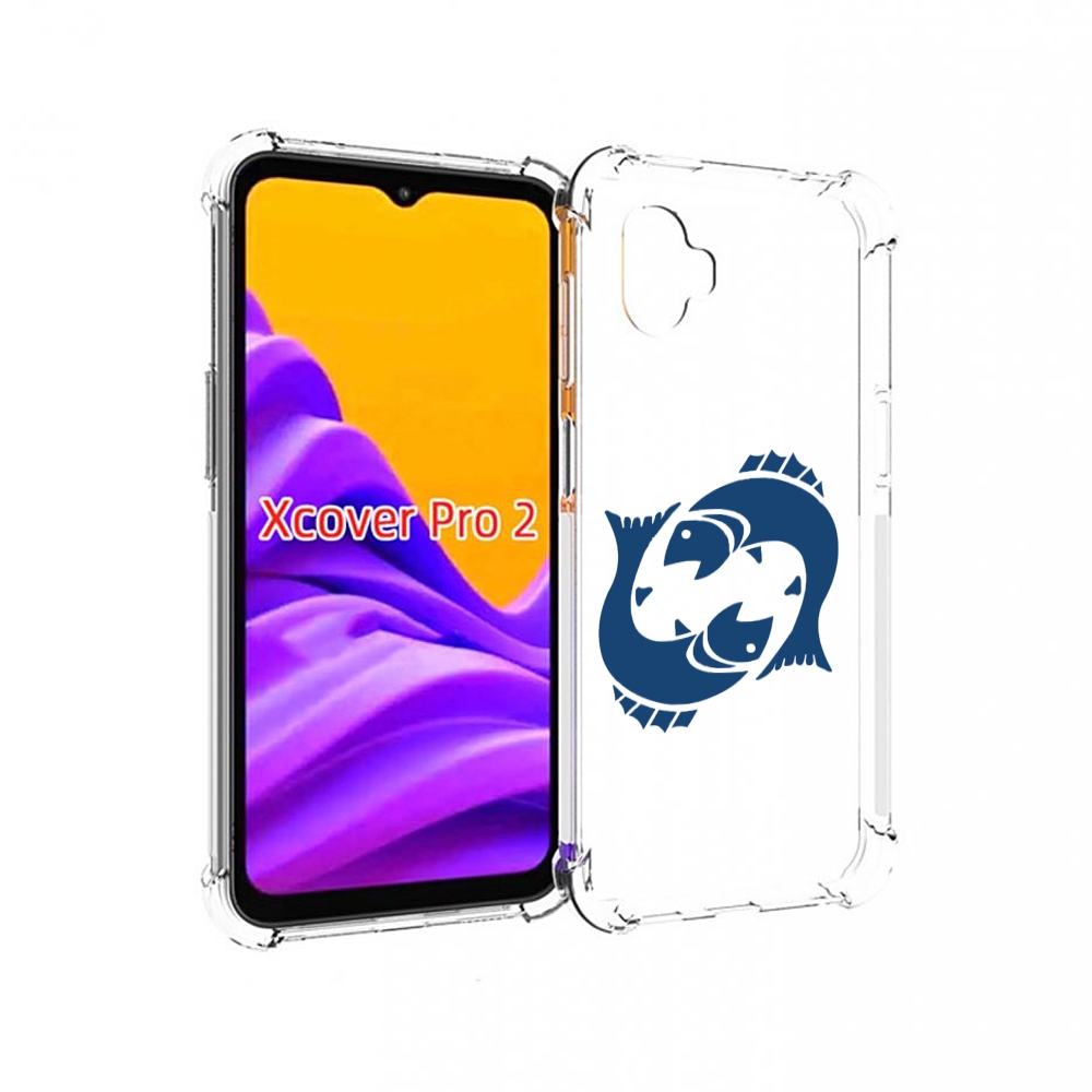 

Чехол MyPads знак-зодиака-рыбы-7 для Samsung Galaxy Xcover Pro 2, Прозрачный, Tocco