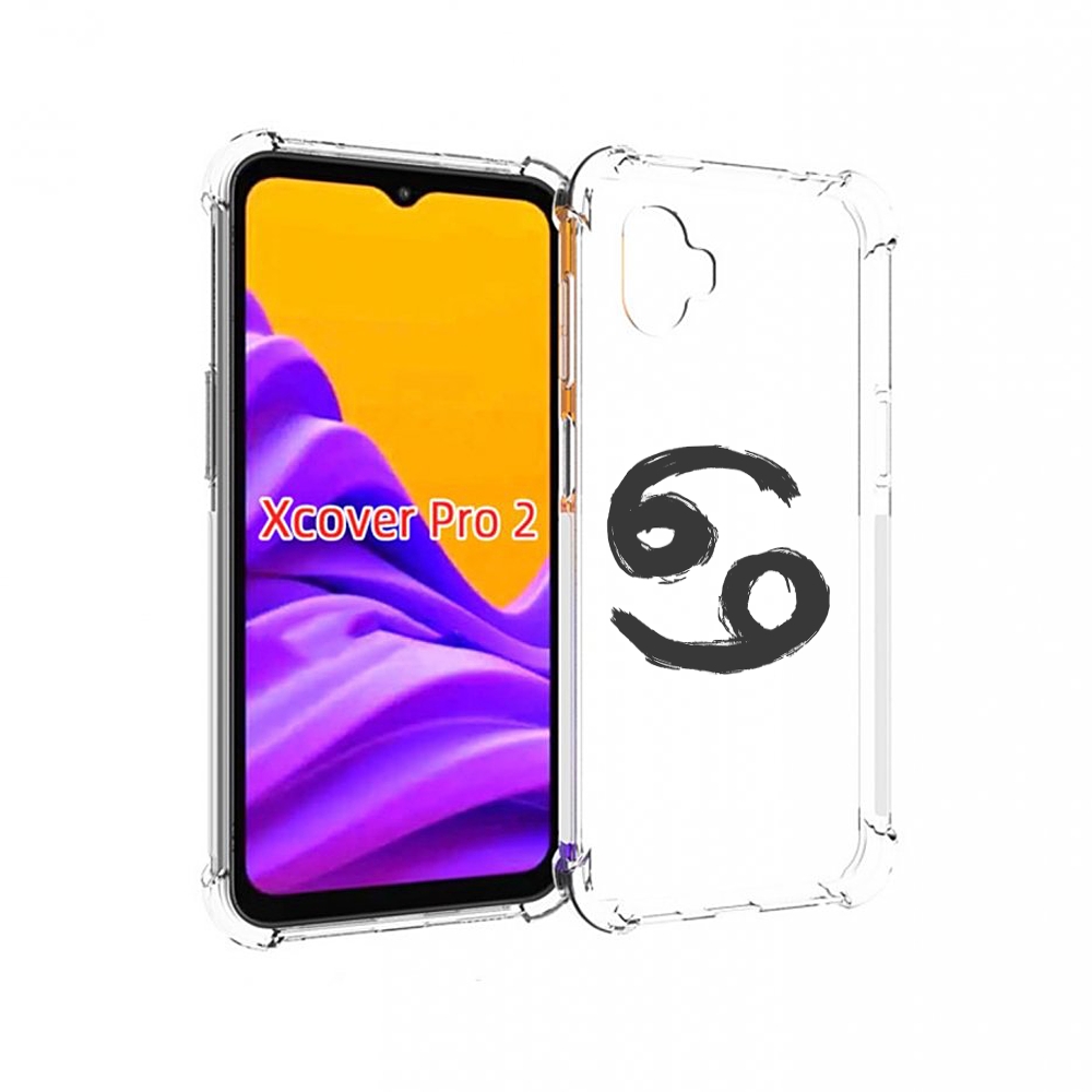 

Чехол MyPads знак-зодиака-рак-6 для Samsung Galaxy Xcover Pro 2, Прозрачный, Tocco
