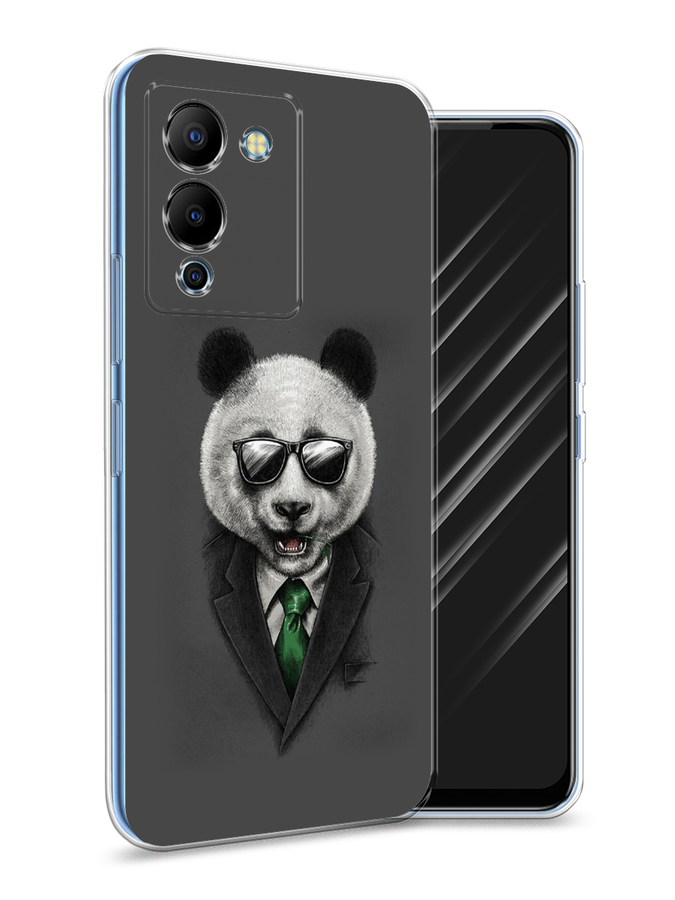 

Чехол Awog на Infinix Note 12 G96 "Деловая панда", Разноцветный, 3101550-10