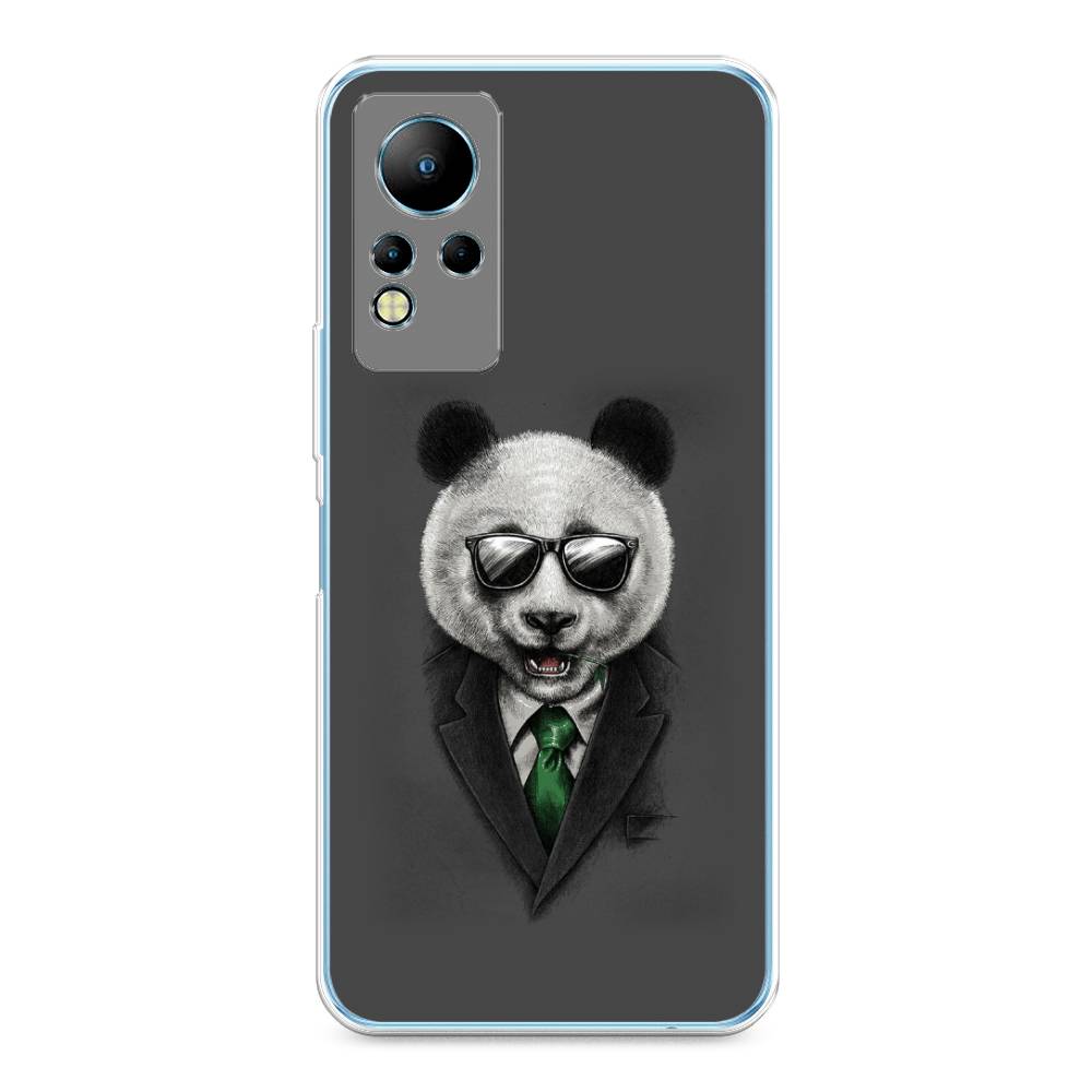 

Чехол Awog на Infinix Note 12 G88 "Деловая панда", Разноцветный, 3101850-10